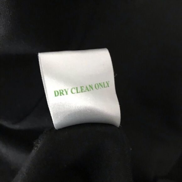 Lilly Pulitzer black tunic top-front bow/sequins-6 - Picture 7 of 8